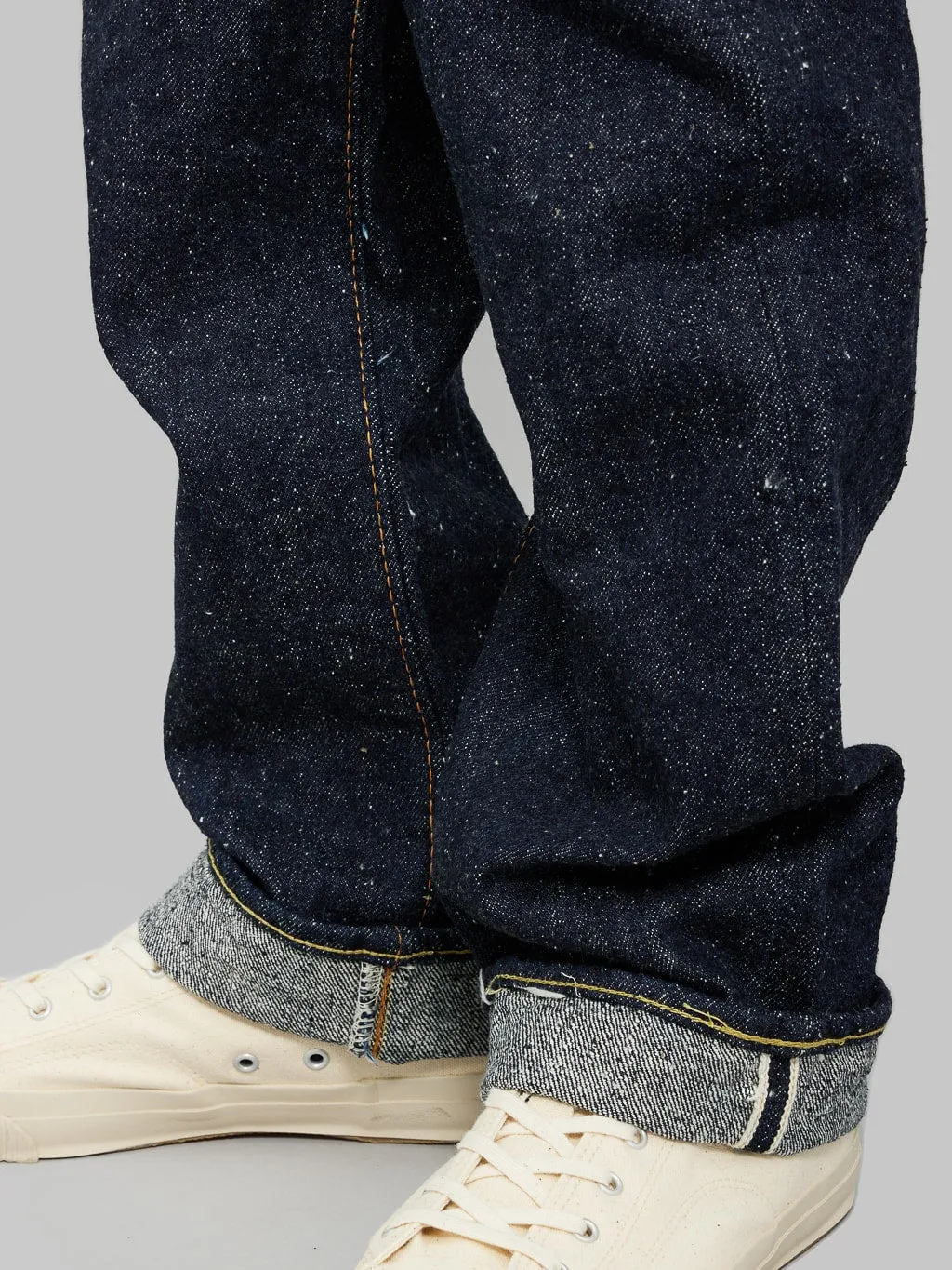 The Strike Gold 0103KE "Keep Earth" Natural Indigo Regular Straight Jeans