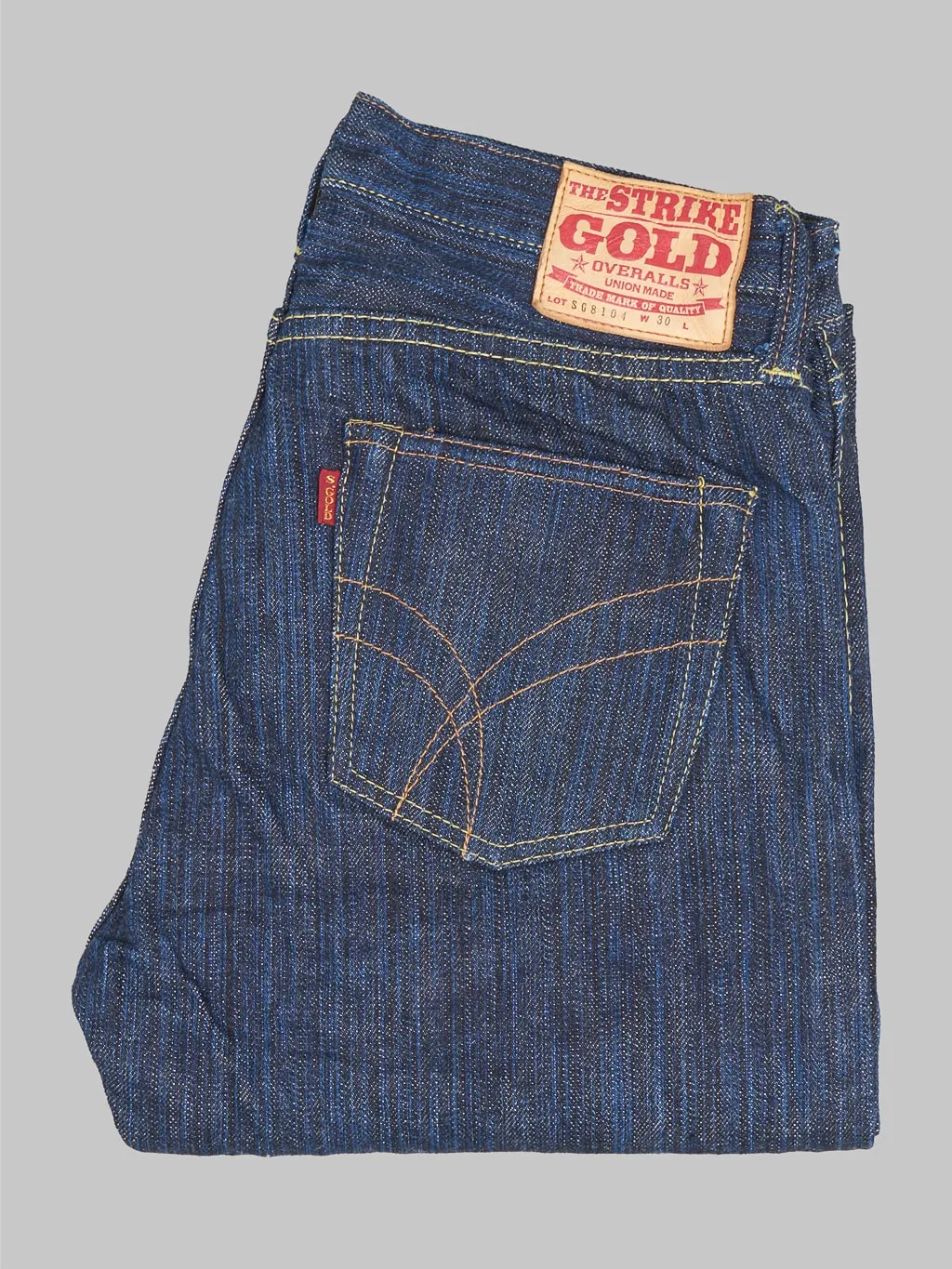 The Strike Gold 8104 "Shower Slub" Straight Tapered Jeans