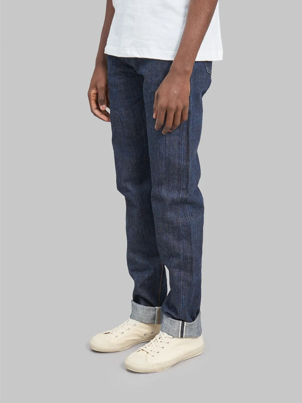 The Strike Gold 8104 "Shower Slub" Straight Tapered Jeans