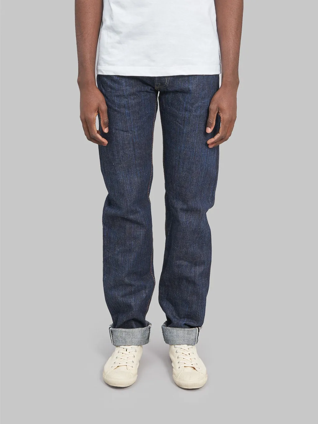 The Strike Gold 8104 "Shower Slub" Straight Tapered Jeans