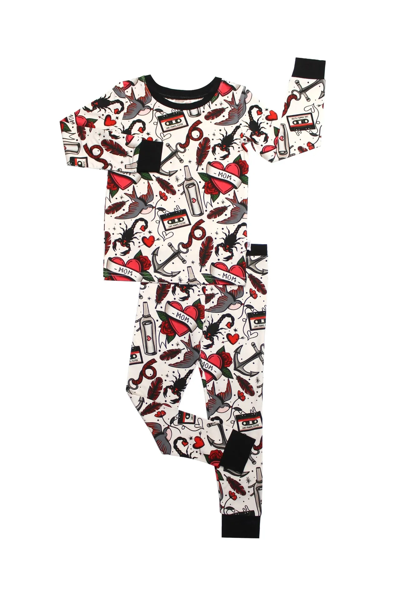 Tough Love 2 Piece Pajama Set: Core Collection