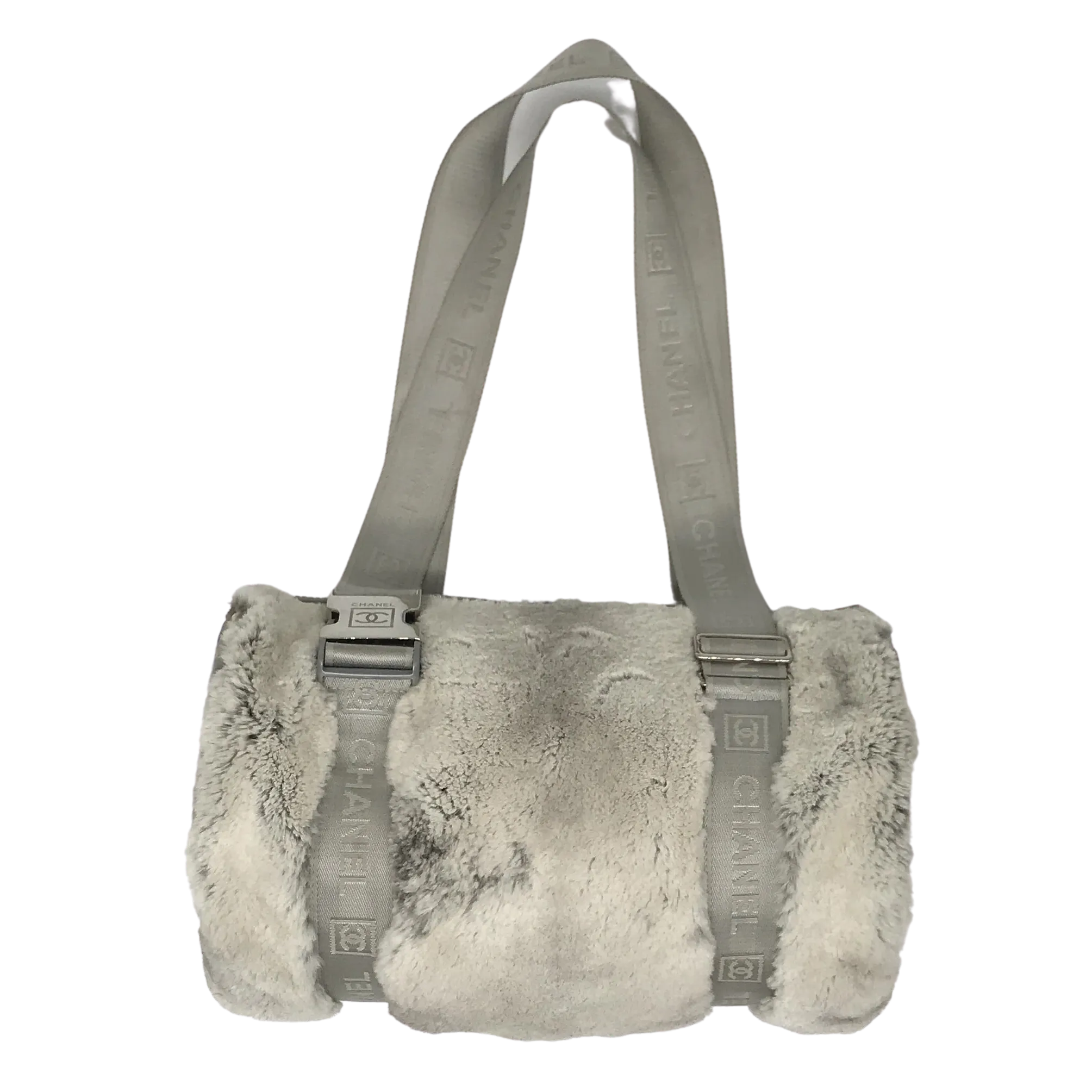 Vintage Chanel Fur Tote (COLLECTIBLE)