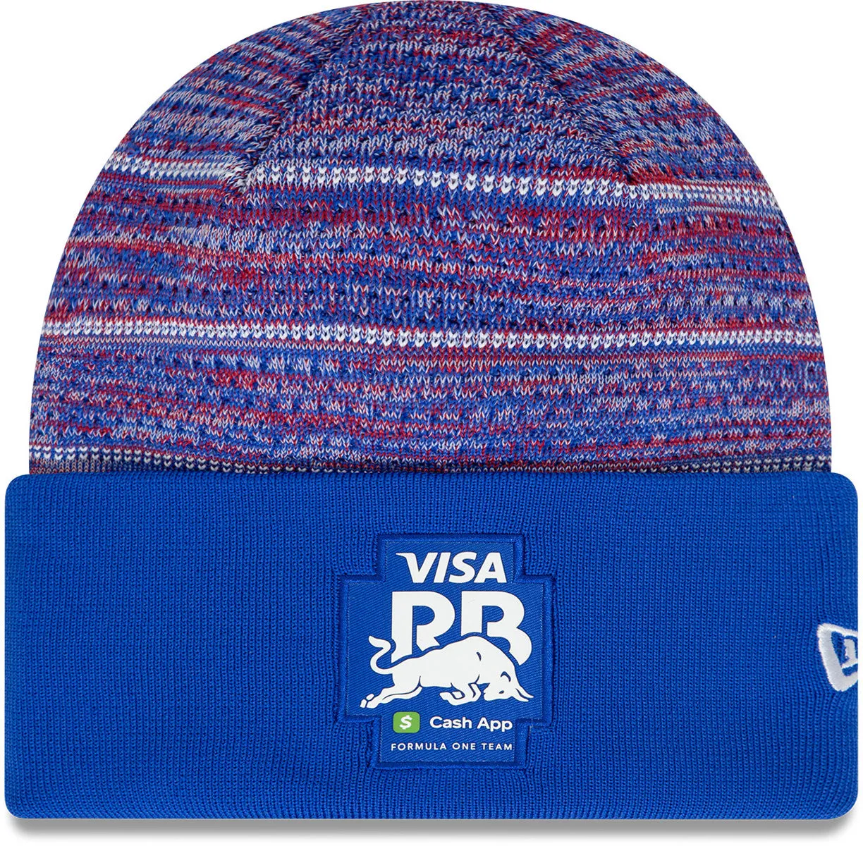 Visa Cash App RB F1 New Era Team Colour Wide Cuff Beanie