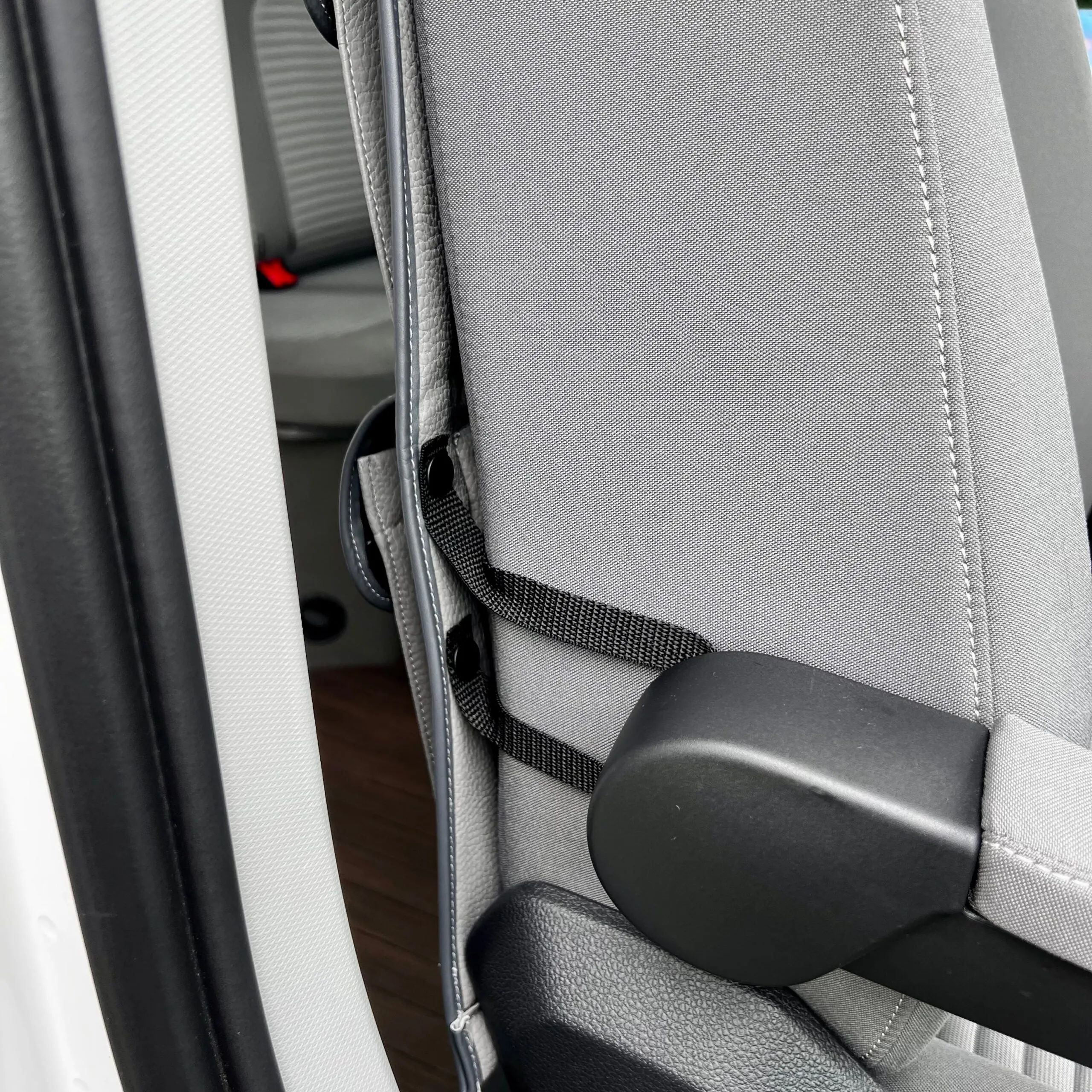 VW California Ocean, Coast, Beach Campervan Single/Captains Seat Leatherette Back Seat Organiser