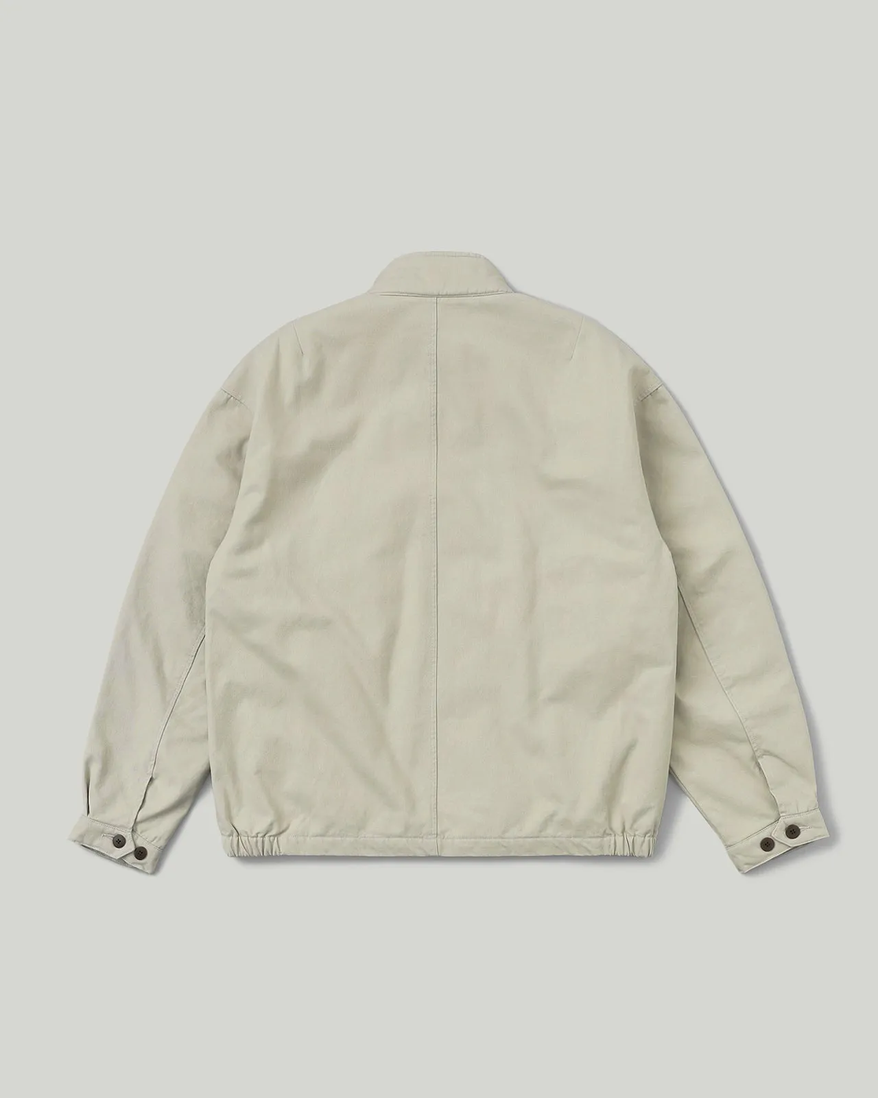 Washed Club Jacket Stone