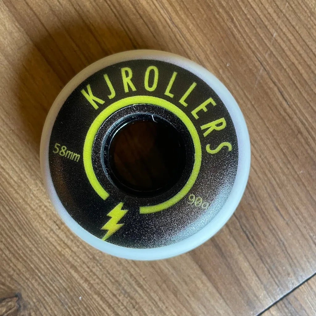 WHEEL LOVE - KJ Rollers 58mm/90a Aggressive Inline Skate Wheels