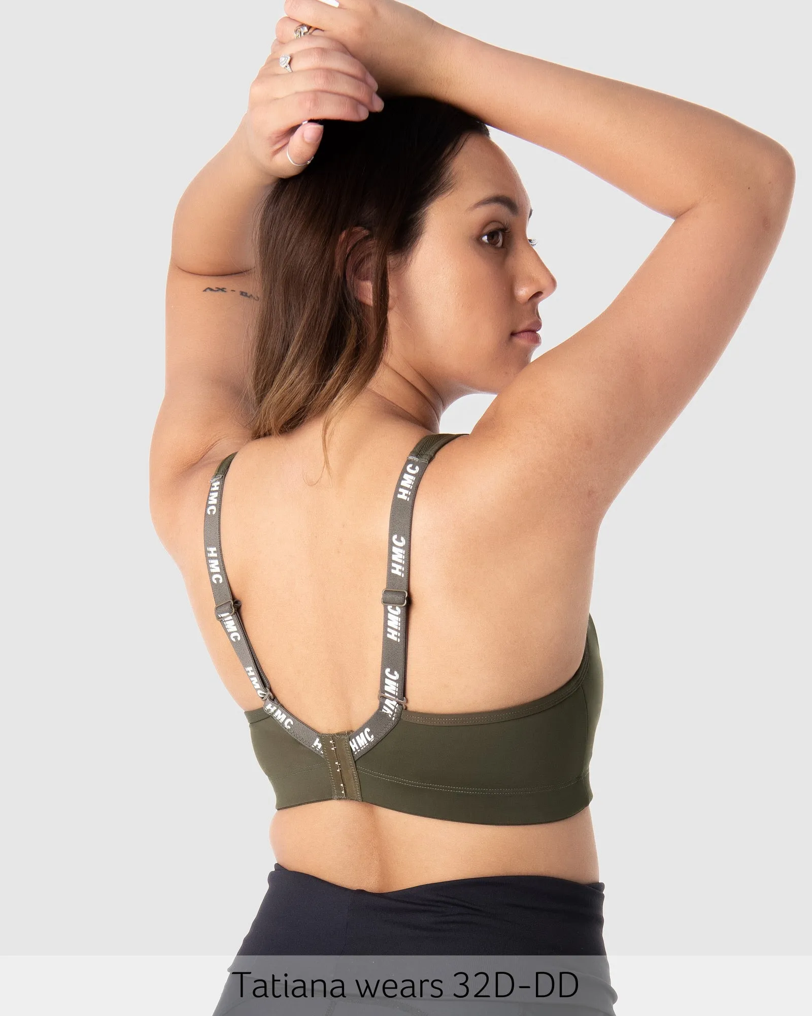 ZEN SPORTS OLIVE NURSING BRA - WIREFREE